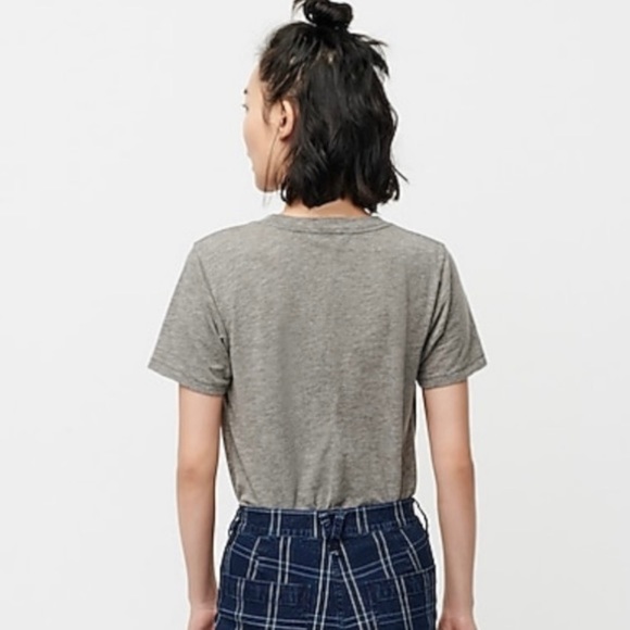 J Crew Europe Slub Cotton Graphic Tee - Picture 3 of 9